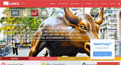 Desktop Screenshot of lancesoft.com