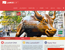 Tablet Screenshot of lancesoft.com